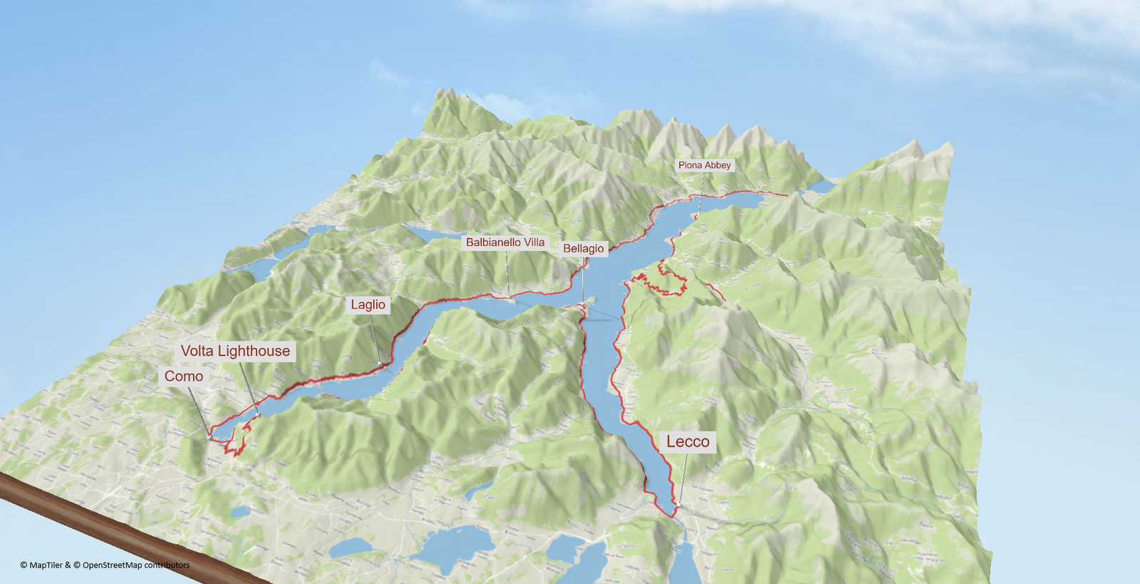 Italy – Lombardia – Como lake best to see