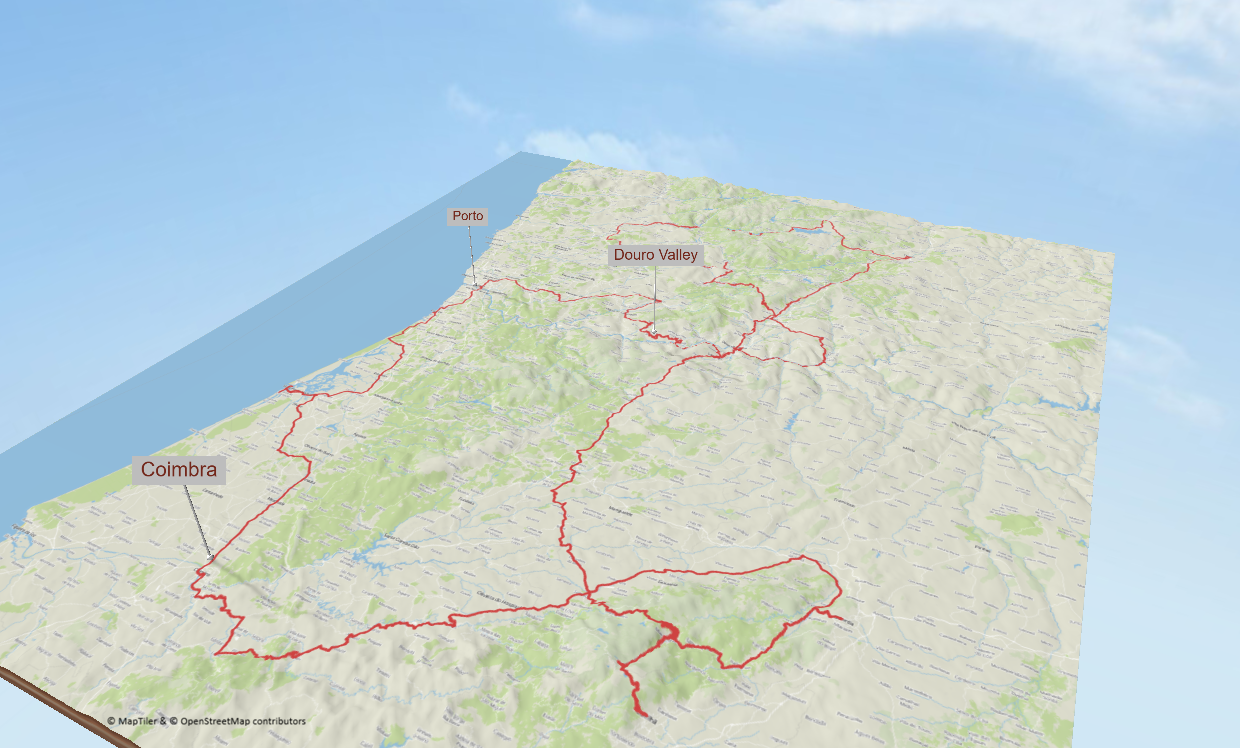 Europe – Portugal – Porto – Douro valley – 5 stages loop