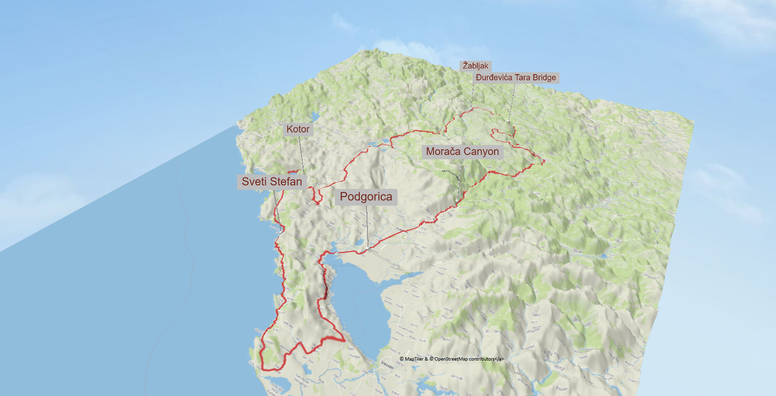 Europe Moto Loop
Montenegro in 3 Epic Legs