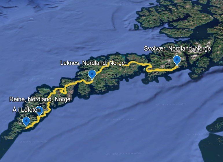 Norway – Lofoten – 1 day motorbike & hiking