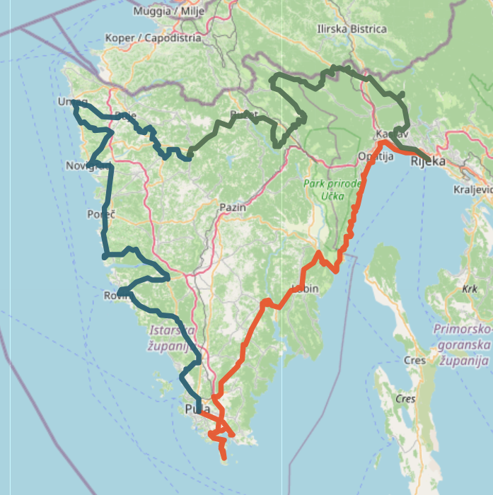 #121 – Istria & Kvarner Loop – 3 stages