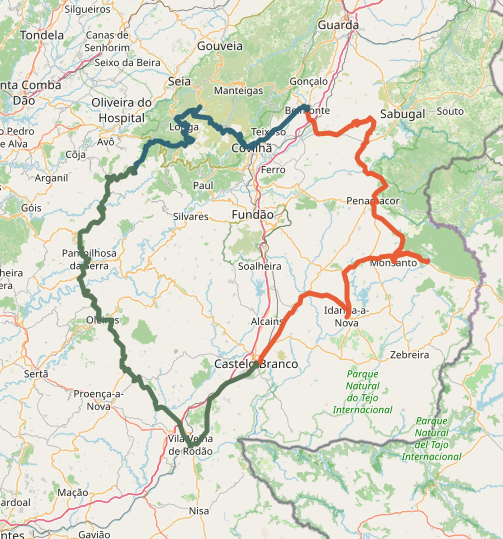 126 EMJ – Portugal – Serra da Estrela – 3 legs Loop